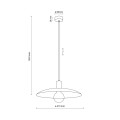 ASTRA BRICK 1XE27 LAMPA WISZĄCA