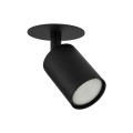 NEX BLACK 1XGU10 KINKIET PODTYNKOWY