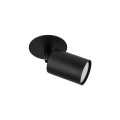 NEX BLACK 1XGU10 KINKIET PODTYNKOWY