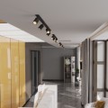 NEX BLACK 4XGU10 LAMPA SUFITOWA PODTYNKOWA