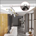 NEX BLACK 4XGU10 LAMPA SUFITOWA PODTYNKOWA