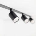 NEX BLACK 4XGU10 LAMPA SUFITOWA PODTYNKOWA
