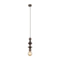 TOWER BROWN LAMPA WISZACA 1XE27