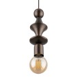 TOWER BROWN LAMPA WISZACA 1XE27