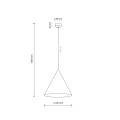 CONO SABIA LAMPA WISZĄCA 1 L