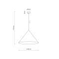 CONO SABIA LAMPA WISZĄCA 1 XL