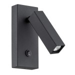 Kinkiet ustawny ROCK BLACK 4723 Argon