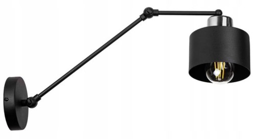 Kinkiet WYSIĘGNIK ŁAMANE RAMIĘ chrom #769