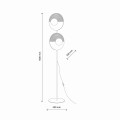 LUNAR WOOD LAMPA PODŁOGOWA 2XG9