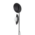SLATE BLACK GLASS LAMPA PODŁOGOWA 2XG9