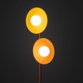 SLATE MIX GLASS LAMPA PODŁOGOWA 2XG9