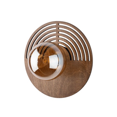 LUNAR WOOD KINKIET 1XG9  250