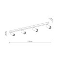 AMIS BLACK LAMPA SUFITOWA 4
