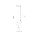 PEARL MIX LAMPA WISZACA 5XG9