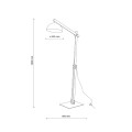 OSLO SABIA LAMPA PODŁOGOWA 1XE27