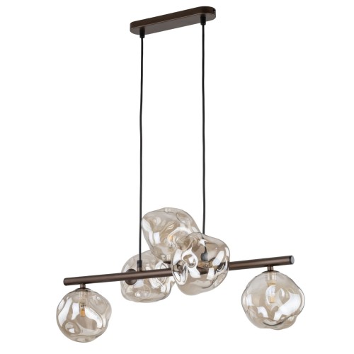 LAVA BROWN LAMPA WISZACA 5XG9