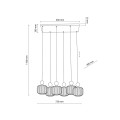 BALLO LAMPA WISZĄCA 6XE14