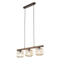 SALVIA BROWN LAMPA WISZACA 3XE14
