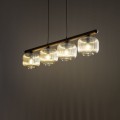 SALVIA BROWN LAMPA WISZACA 4XE14