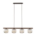 SALVIA BROWN LAMPA WISZACA 4XE14