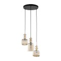SOPHIA COGNAC LAMPA WISZACA 3XE14
