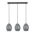EGANA GRAPHITE LAMPA WISZĄCA 3XE27