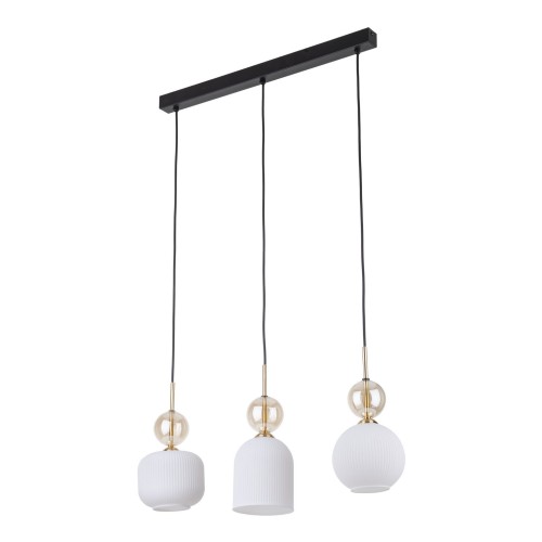 SOPHIA COGNAC WHITE LAMPA WISZĄCA 3XE14