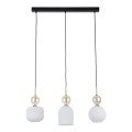 SOPHIA COGNAC WHITE LAMPA WISZĄCA 3XE14