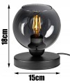 Lampka biurkowa Loft Edison 1×E27 czarna lub biała – polska produkcja