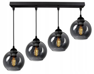 Lampa wisząca Glass Ball 4×E27 szklane kule – wybór kolorów