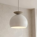Lampa wisząca GEO 1 WHITE MOKKA – subtelna geometria w dwóch kolorach