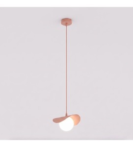 Lampa wisząca RITUAL 1S CORAL – koralowa