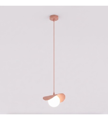 Lampa wisząca RITUAL 1S CORAL – koralowa