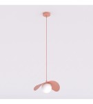Lampa wisząca RITUAL 1M CORAL – koralowa