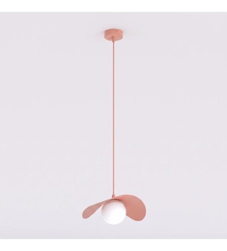 Lampa wisząca RITUAL 1M CORAL – koralowa