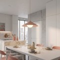 Lampa wisząca MONO 1M CORAL – koralowa, 1 × E14