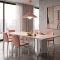 Lampa wisząca MONO 1M CORAL – koralowa, 1 × E14