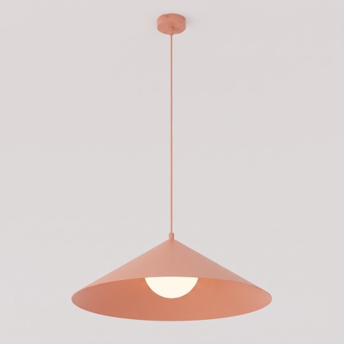 Lampa wisząca MONO 1L CORAL – koralowa, 1 × E14