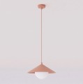 Lampa wisząca MONO 1S CORAL – koralowa, 1 × E14