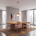 Lampa wisząca MONO 1S CORAL – koralowa, 1 × E14