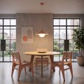 Lampa wisząca MONO 1S CORAL – koralowa, 1 × E14