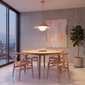 Lampa wisząca MONO 1S CORAL – koralowa, 1 × E14