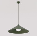 Lampa wisząca MONO 1L OLIVE GREEN – oliwkowa, 1 × E14