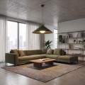 Lampa wisząca MONO 1L OLIVE GREEN – oliwkowa, 1 × E14