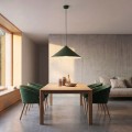 Lampa wisząca MONO 1L OLIVE GREEN – oliwkowa, 1 × E14