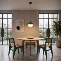 Lampa wisząca MONO 1S OLIVE GREEN – oliwkowa, 1 × E14