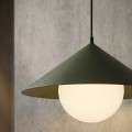 Lampa wisząca MONO 1S OLIVE GREEN – oliwkowa, 1 × E14