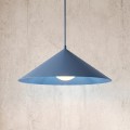 Lampa wisząca MONO 1L DUSTY BLUE – niebieska, 1 × E14