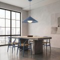 Lampa wisząca MONO 1L DUSTY BLUE – niebieska, 1 × E14