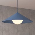 Lampa wisząca MONO 1M DUSTY BLUE – niebieska, 1 × E14